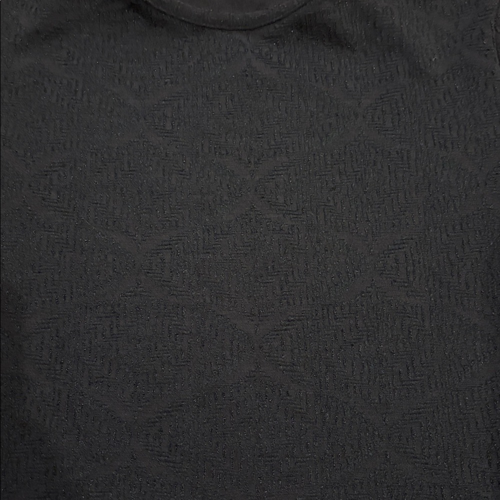 Seea Palomar Textured Crop Rashguard in Black SZ S NWT Small - Picture 3 of 3